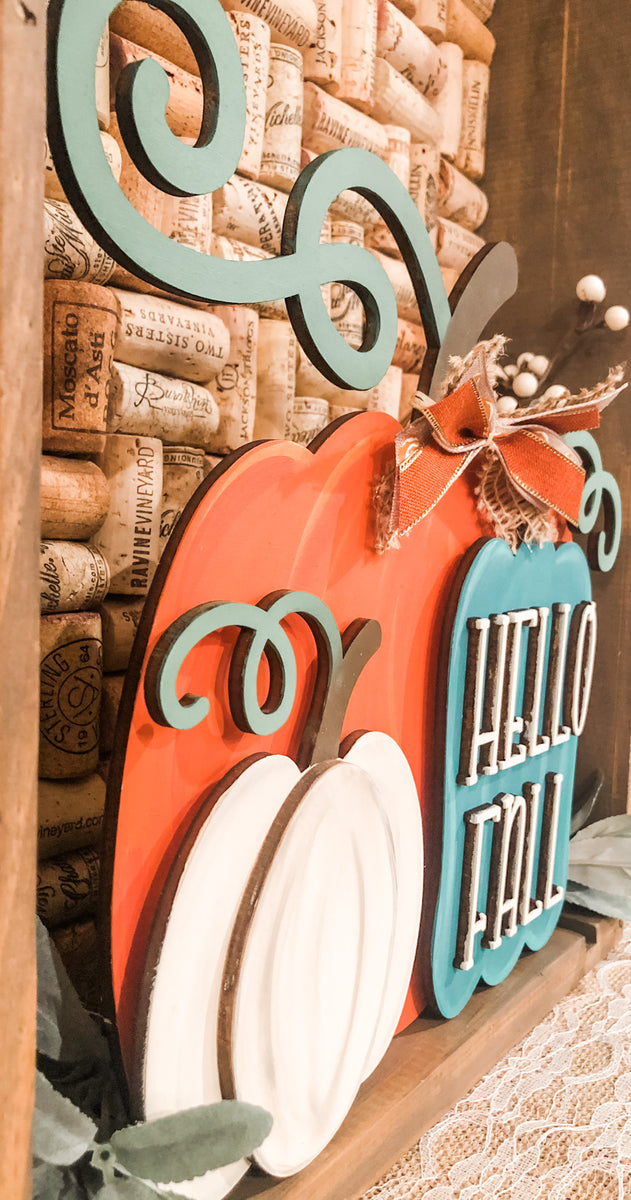 Stand Alone Pumpkins DIY Kit Simply Crafty DIY