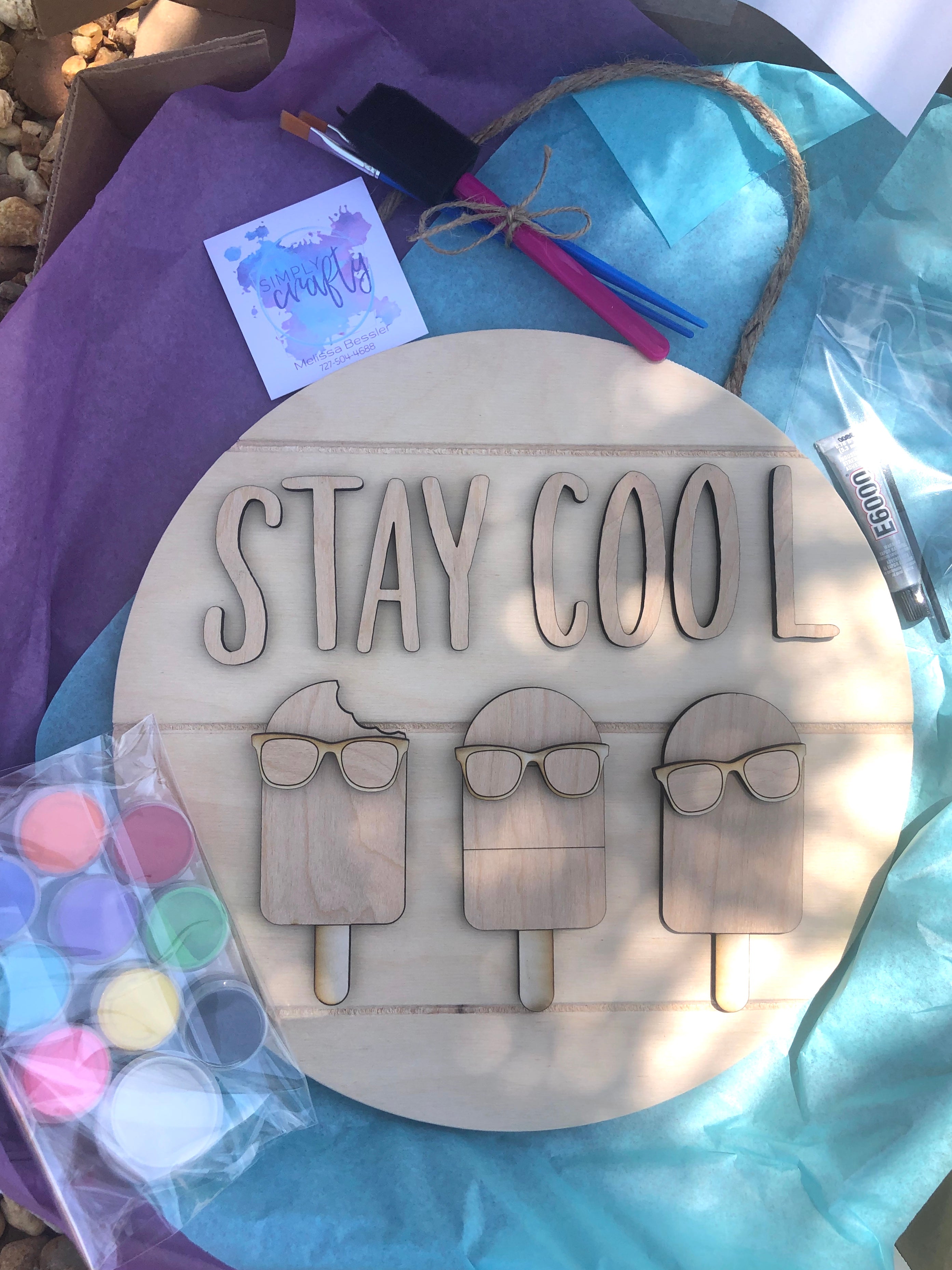 Stay Cool Kids Popsicle DIY Kit