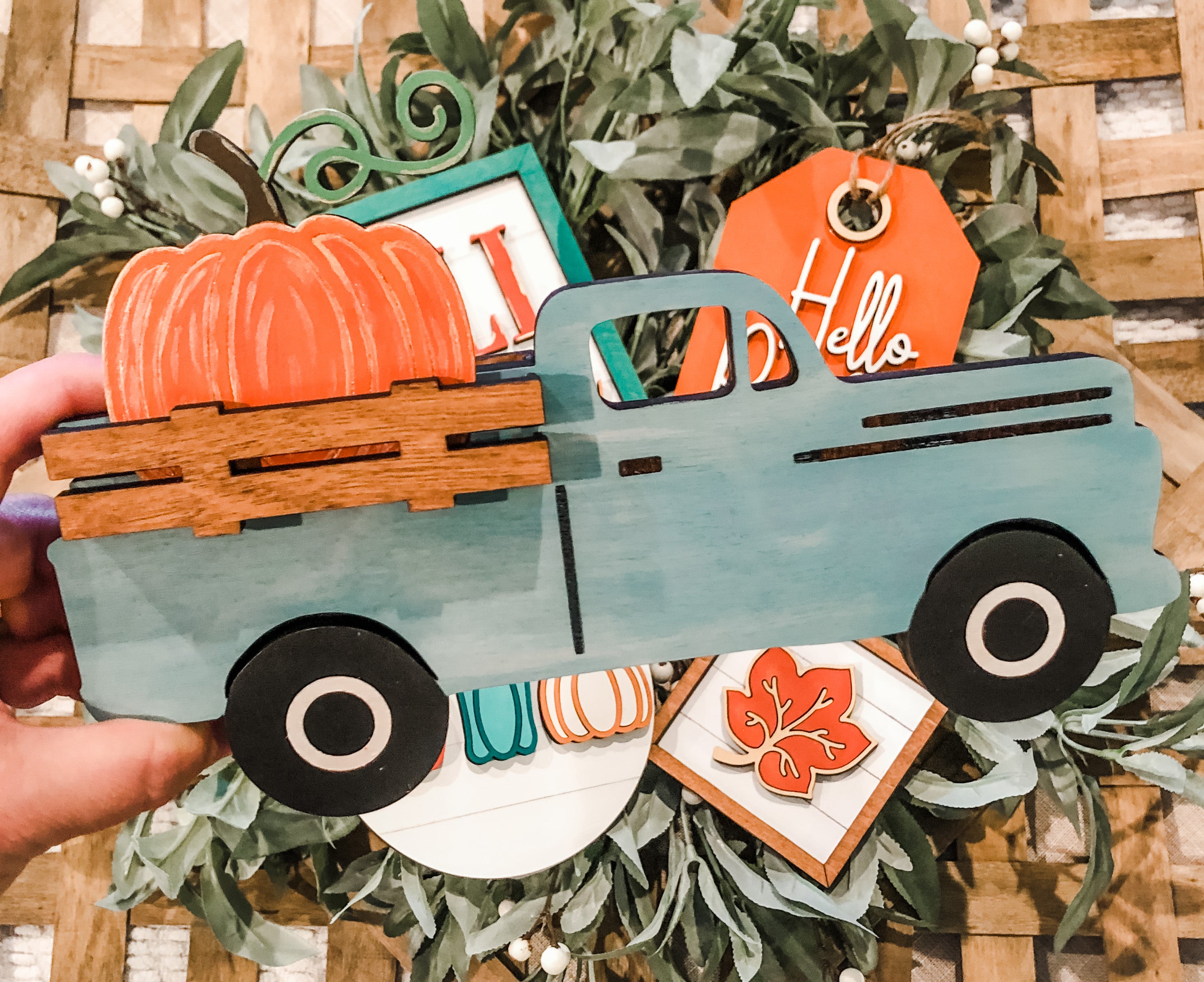 Double Sided Holiday Truck DIY Kit