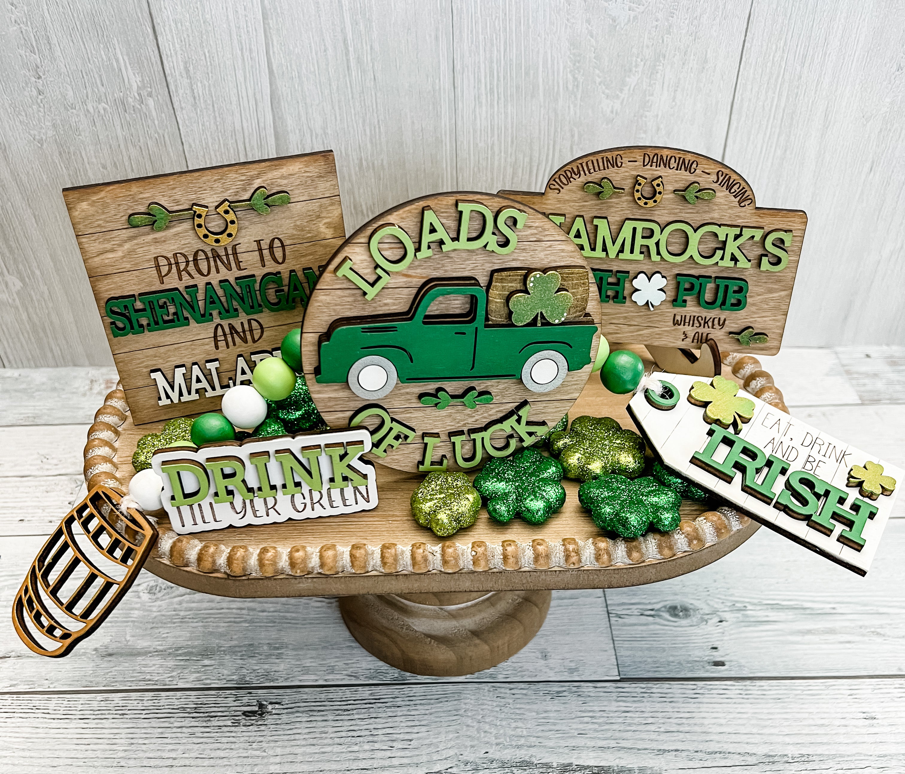 Loads of Luck St. Patrick’s Day Tier Tray DIY Kit