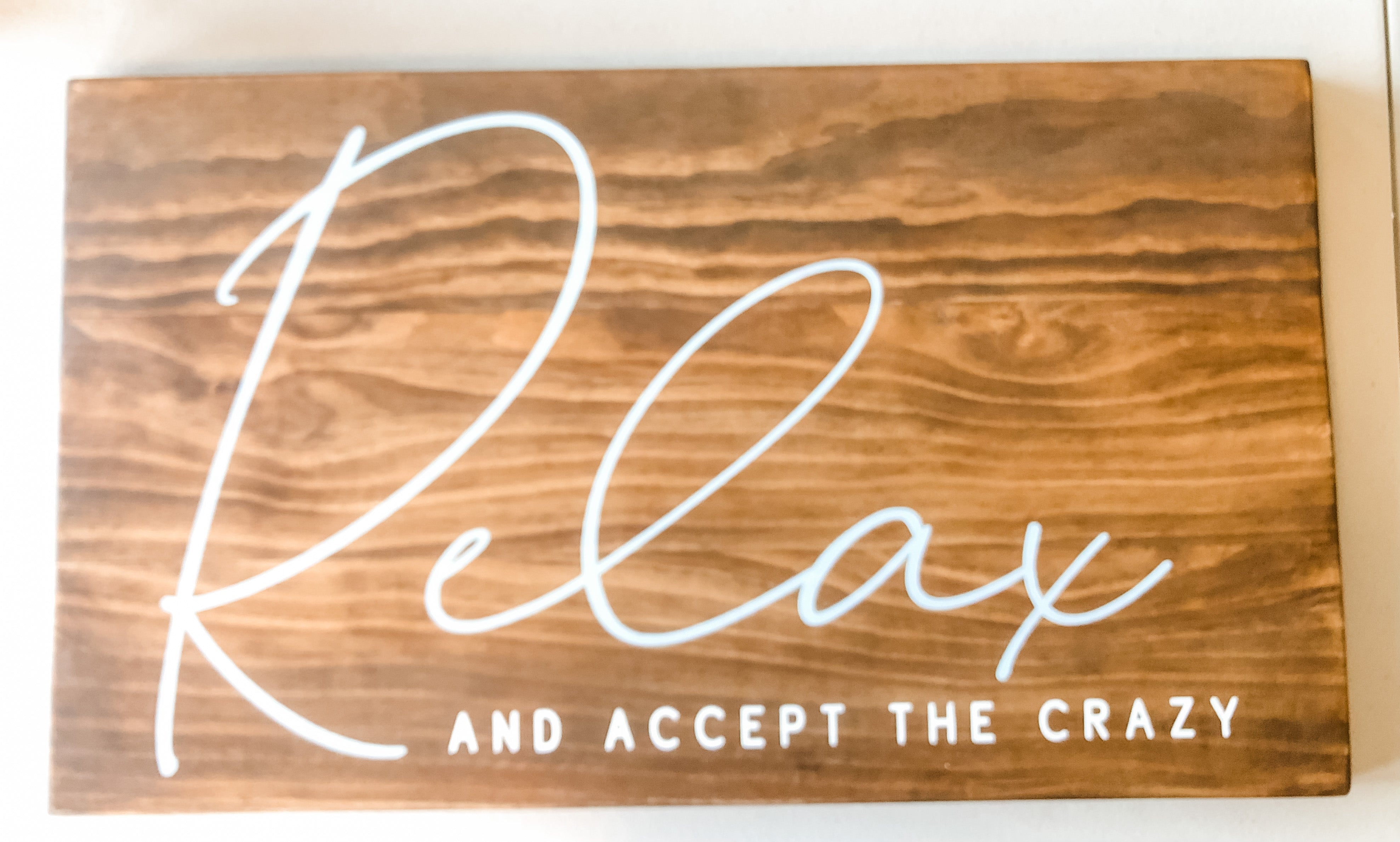 Relax and Accept The Crazy