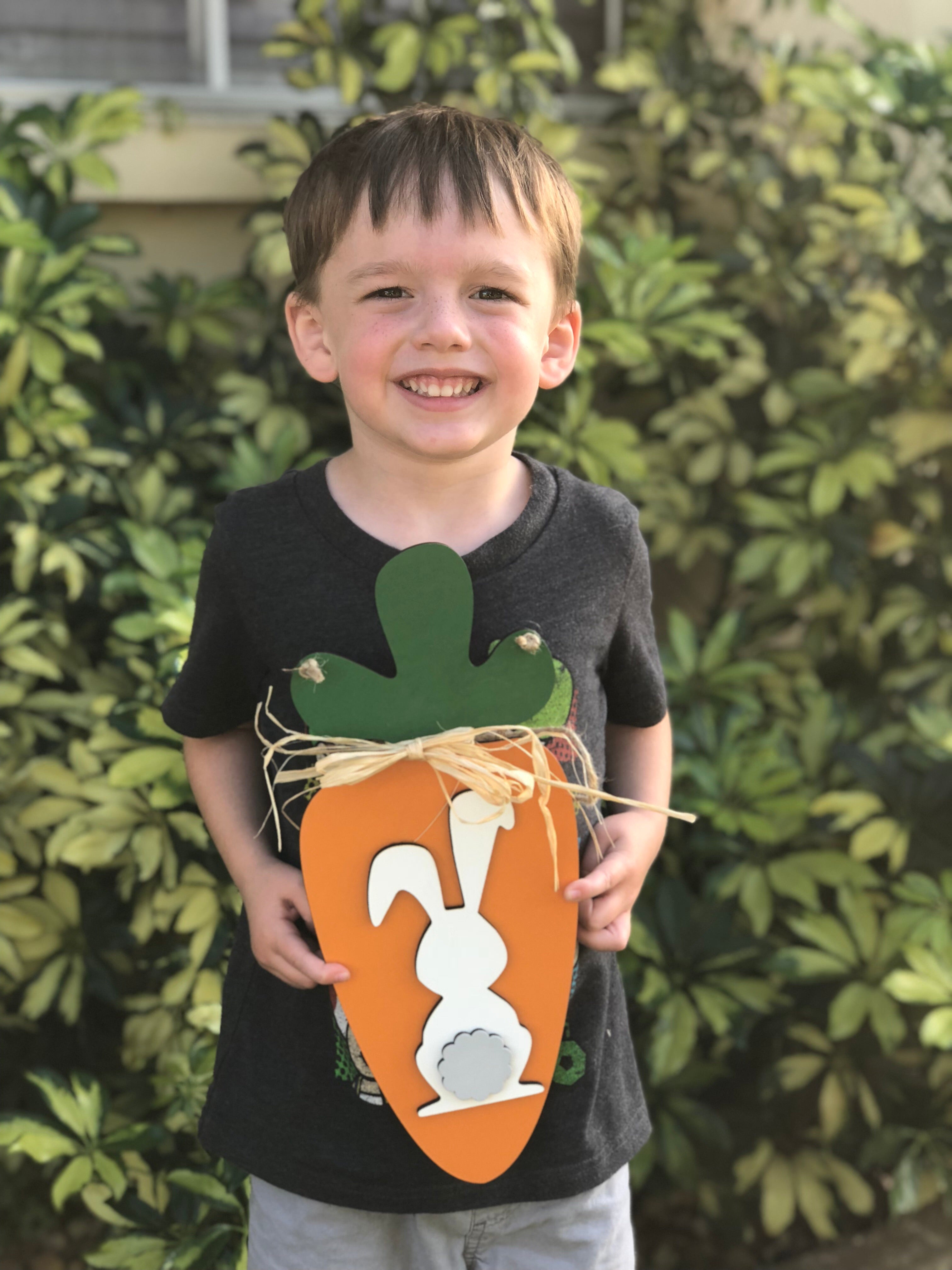 Kids Spring Carrot DIY Kit