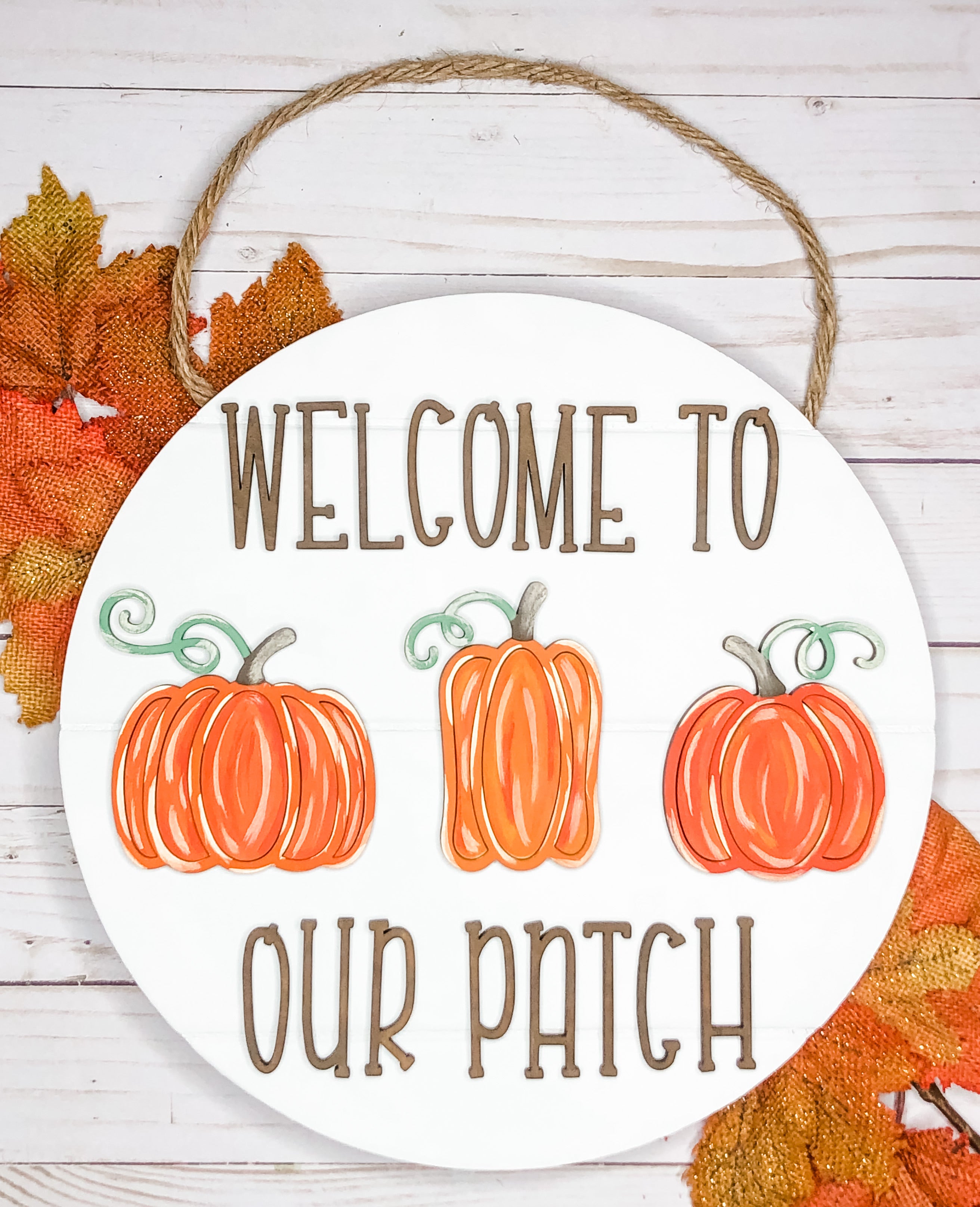Welcome Patch DIY Round Kit